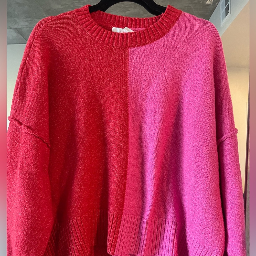 Cozy Two-Toned Sweater